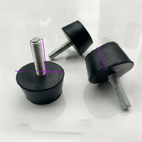 1pcs M6 M8 M10 Rubber Adjustable Levelling Table Feet Screw Floor Protectors Anti-slip