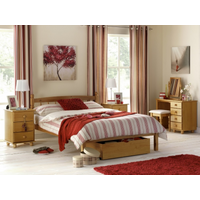 Julian Bowen Pickwick Bed Single Natural Wooden Bed