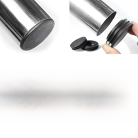 4pcs Round Steel Pipe Plastic Hole Plug Insert End Cap Furniture Chair Leg Cover Metal Tubing Alloy Ladder Glide Protection