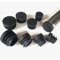 4-50pcs Thicken Round Plastic Blanking End Cap 16 19 22 25mm Chair Table Feet Cap Tube Pipe Insert Plug Decorative Dust Cover