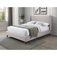 Snuggle Beds Fritton King Size Sandstone Fritton Fabric Bed