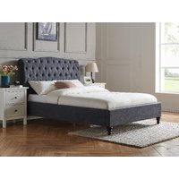 Snuggle Beds Roslin King Size Dark Grey Fabric Bed