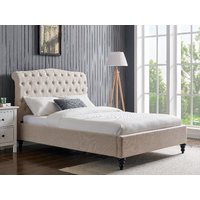 Snuggle Beds Roslin King Size Natural Fabric Fabric Bed